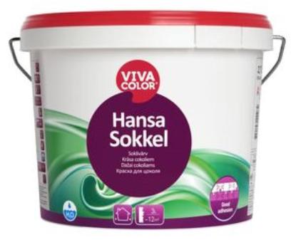 Prekės „Dažai matiniai cokoliams VIVACOLOR HANSA SOKKEL C 9 l“ paveikslėlis