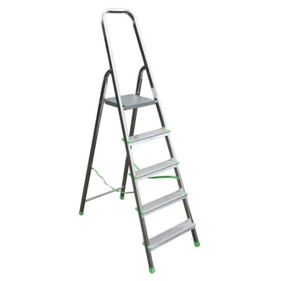 Prekės „Kopėčios buitinės 5 pakopų 103 x 175 x 310 cm 915 Eurostyl“ paveikslėlis
