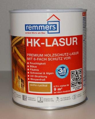 Prekės „Impregnantas medienai HK-LASUR EICHE RUSTIK 750 ml“ paveikslėlis