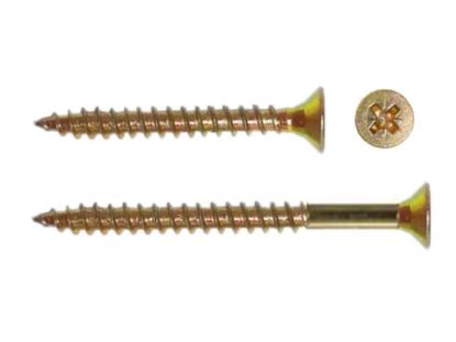 Prekės „Medsraigčiai geltoni 4,5x30 mm“ paveikslėlis