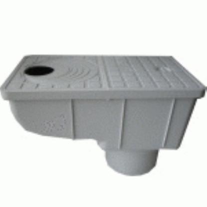Prekės „Universalus plastikinis trapas lietaus vandeniui, Ø 90/100/110/120 mm, rudas“ paveikslėlis