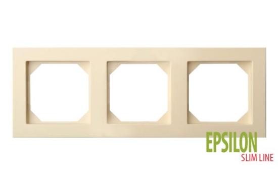 Prekės „Rėmelis 3 vietų K14-145-03 Epsilon smėlio spalvos SlimLine Liregus“ paveikslėlis