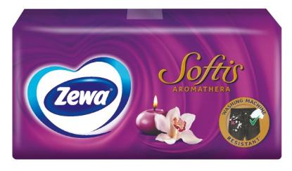 Prekės „Nosinaitės vienkartinės Zewa Softis Aromathera“ paveikslėlis