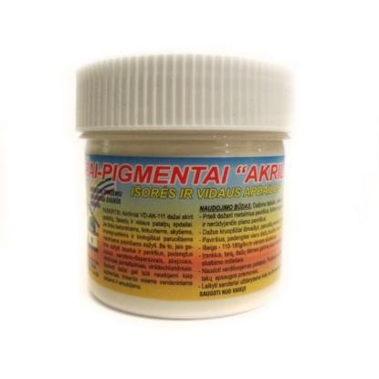Prekės „Dažai - pigmentai akriliniai raudoni 600 g“ paveikslėlis
