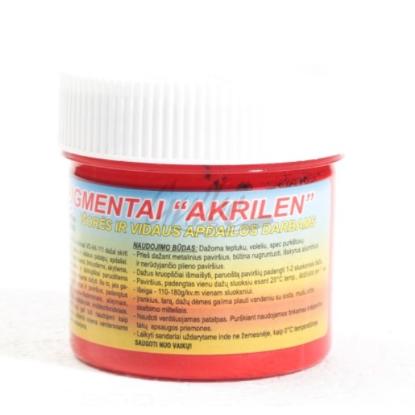 Prekės „Dažai - pigmentai akriliniai salotiniai 600 g“ paveikslėlis