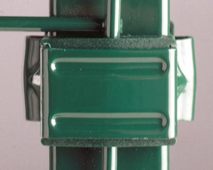 Prekės „Plastikinė universali apkaba  60 x 40 mm žalios spalvos“ paveikslėlis