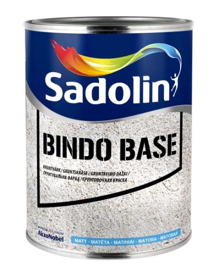 Prekės „Gruntavimo dažai SADOLIN BINDO BASE, 1 l, BW bazė, balti, matiniai“ paveikslėlis