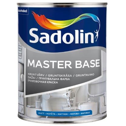 Prekės „Alkidiniai emaliniai dažai SADOLIN MASTER BASE, 1 l, BW bazė, balti, visiškai matiniai“ paveikslėlis