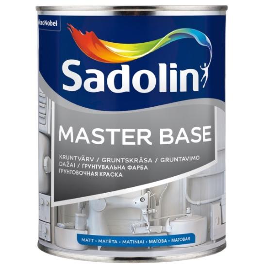 Prekės „Alkidiniai emaliniai dažai SADOLIN MASTER BASE, 1 l, BW bazė, balti, visiškai matiniai“ paveikslėlis