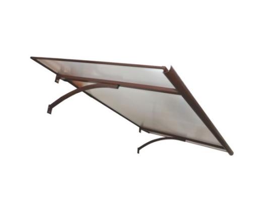 Prekės „Tiesus stogelis STARKEDACH T-160, 1000x1600 mm, rudas“ paveikslėlis