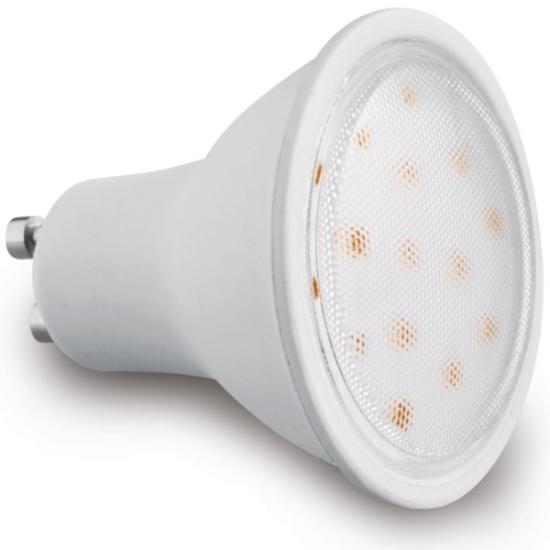 Prekės „Lempa LED 4W GU10 3000K 15 LED 120* GTV“ paveikslėlis
