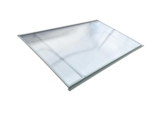 Prekės „Tiesus stogelis STARKEDACH T-160, 1000x1600 mm, pilka“ paveikslėlis