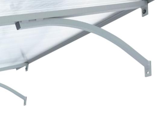 Prekės „Tiesus stogelis STARKEDACH T-160, 1000x1600 mm, pilka“ paveikslėlis
