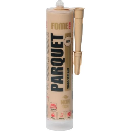 Prekės „Hermetikas medienai FOME FLEX  PARQUET raudonmedis, 300 ml“ paveikslėlis