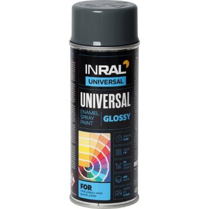 Prekės „Dažai aerozoliniai universalūs  INRAL RAL7024 400 ml“ paveikslėlis