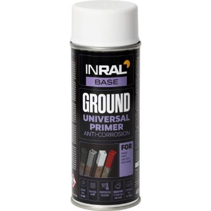Prekės „Gruntas aerozolinis INRAL baltas 400 ml“ paveikslėlis