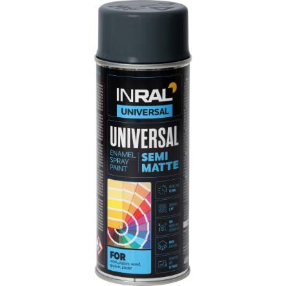 Prekės „Dažai aerozoliniai universalūs INRAL CERAMIC RAL9003 400 ml“ paveikslėlis