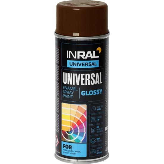 Prekės „Dažai aerozoliniai universalūs  INRAL RAL8016 400 ml“ paveikslėlis