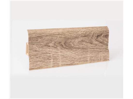 Prekės „Grindjuostė PVC LP-60 60 x 2500 mm 205 Ąžuolas spinel“ paveikslėlis