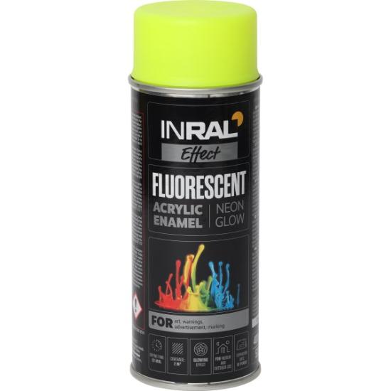 Prekės „Dažai aerozoliniai INRAL FLOROSENT geltoni 400 ml“ paveikslėlis