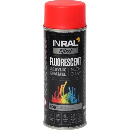 Prekės „Dažai aerozoliniai INRAL FLOROSENT raudoni 400 ml“ paveikslėlis