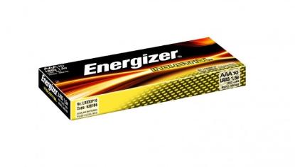 Prekės „Baterijos Energizer Industrial AAA LR03, 1,5 V, 10 vnt.“ paveikslėlis