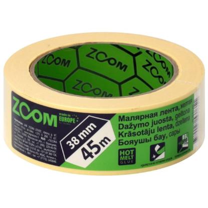 Prekės „Juosta dažymo  38 mm x 45 m geltona ZOOM“ paveikslėlis