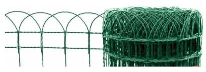 Prekės „Tvoros tinklas FLORITOR 150 x 90 mm 0,65 m 10 m žalias“ paveikslėlis