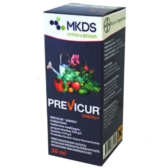 Prekės „Fungicidas pasižymintis apsauginėmis ir gydomosiomis savybėmis Previcur Energy 30 ml“ paveikslėlis