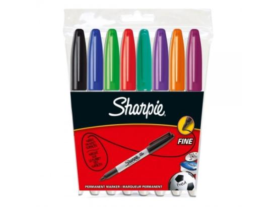 Prekės „Markerių rinkinys 8 dalių spalvotų Sharpie“ paveikslėlis