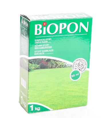 Prekės „Granulės, trąšos vejoms nuo samanų 1 kg Biopon“ paveikslėlis