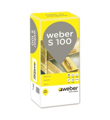 Prekės „Cementinis mišinys bendriems betono statyboms darbams WEBER S-100, 25 kg“ paveikslėlis