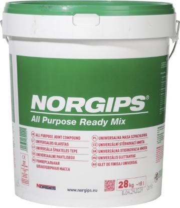 Prekės „Glaistas universalus Norgips Ready Mix 28 kg“ paveikslėlis