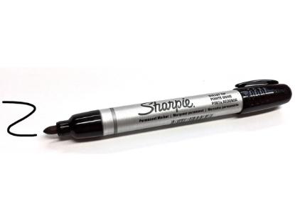 Prekės „Markeris 1 mm juodas Sharpie Bullet Tip“ paveikslėlis