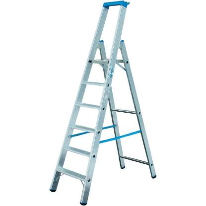 Prekės „Kopėčios aliuminės 7 pakopų 1,65 x 2,45 x 3,65 m Stabilo Krause 124548“ paveikslėlis