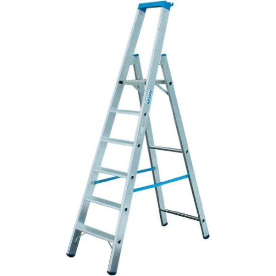 Prekės „Kopėčios aliuminės 7 pakopų 1,65 x 2,45 x 3,65 m Stabilo Krause 124548“ paveikslėlis