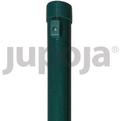 Prekės „Tvoros stulpas apvalus Ø 38 mm 2,6 m žalias“ paveikslėlis