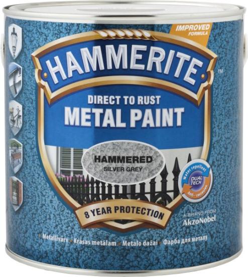 Prekės „Dažai Hammerite Hammered 5L ruda“ paveikslėlis