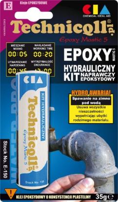 Prekės „Glaistas epoksidinis TECHNIQLL E-150 santechninis 35 g“ paveikslėlis