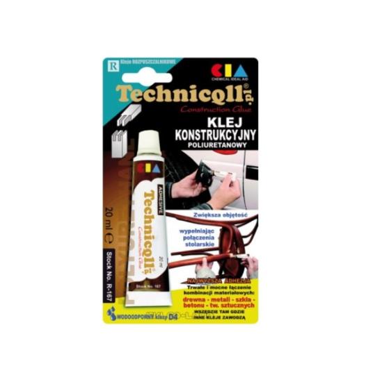 Prekės „Konstrukciniai Klijai TECHNIQLL R-167, 20 ml“ paveikslėlis