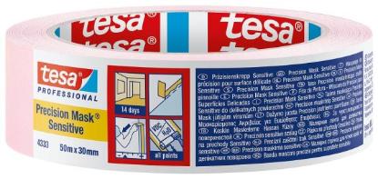 Prekės „Juosta dažymo jautriems paviršiams 50 mm x 30 m TESA“ paveikslėlis