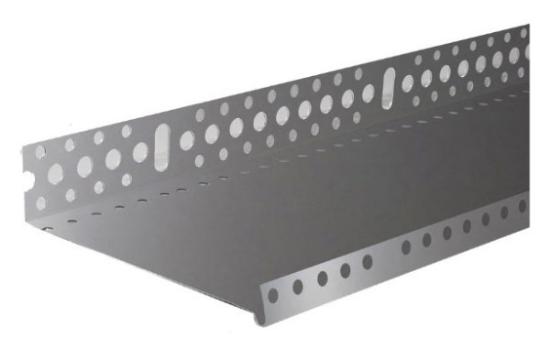 Prekės „Profilis cokolinis aliuminis 100 x 0,6 x 2500 mm“ paveikslėlis