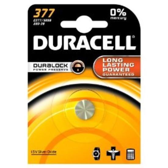 Prekės „Elementai Duracell 377, 1.5 V“ paveikslėlis