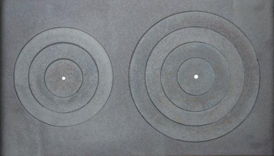 Prekės „Viryklė ketaus 2 skylių 800 x 450 mm 27 kg A-17“ paveikslėlis