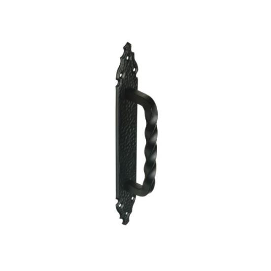 Prekės „Rankena durų lygi 280x45mm juoda 1vnt Green Mod.102 AMIG 23392“ paveikslėlis