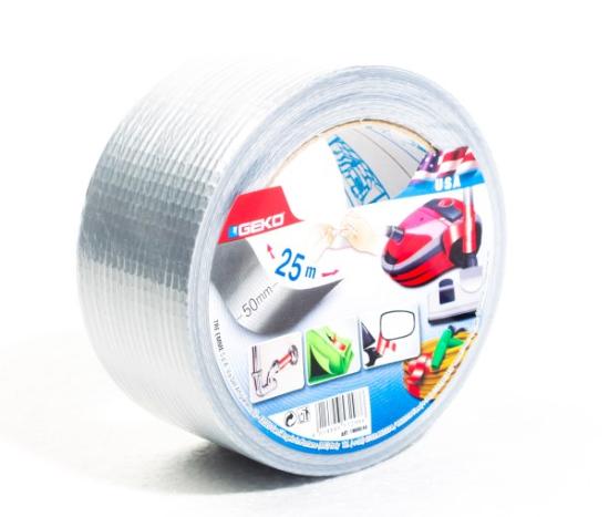 Prekės „Juosta lipni armuota 50 mm x 25 m pilka GEKO“ paveikslėlis