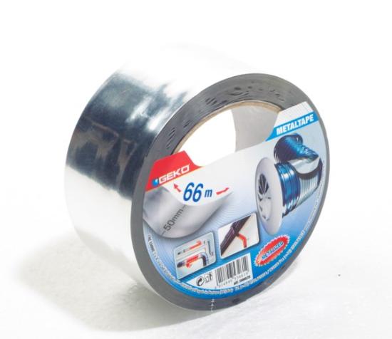 Prekės „Juosta lipni metalizuota 50 mm x 66 m GEKO“ paveikslėlis
