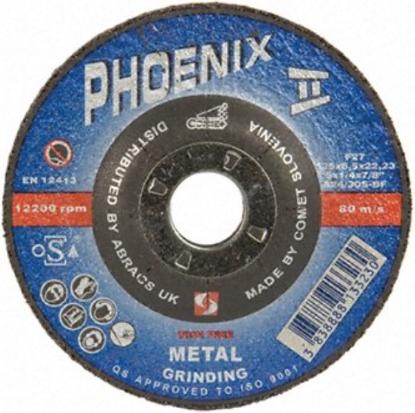Prekės „Diskas šlifavimui metalo 125 x 6 x 22,23 mm ProFlex Abracs PF12560DM“ paveikslėlis