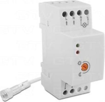 Prekės „Fotorėlė daviklis CZ-1 360° baltas IP65-IP20 DIN GTV“ paveikslėlis