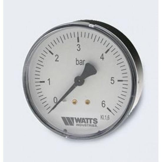 Prekės „Manometras Watts MDA 63/6x1/4 horizontalus“ paveikslėlis
